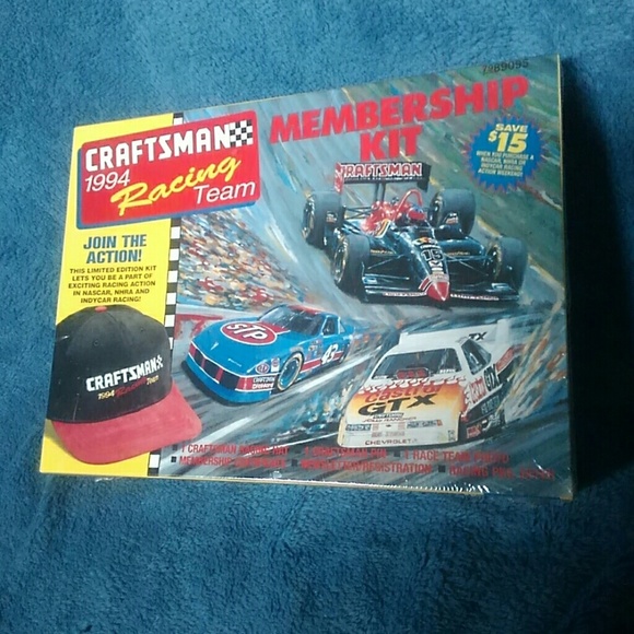 Vintage Craftsman 1994 Racing Team Membership Kit - Picture 1 of 4